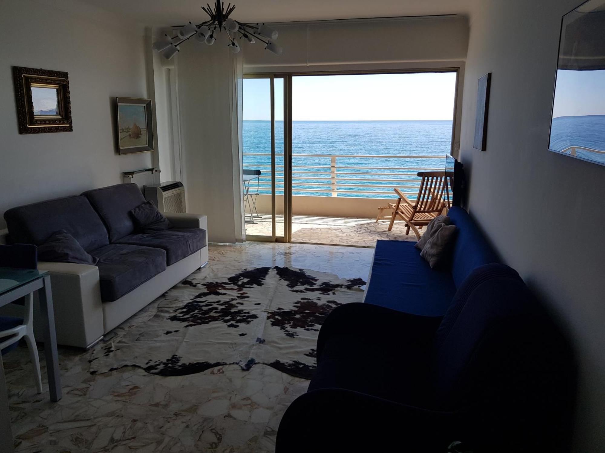 Menton Front Bord De Mer Cote D'Azur Florentina Sea View French Riviera Proche Monaco Montecarlo Superb Studio Екстериор снимка